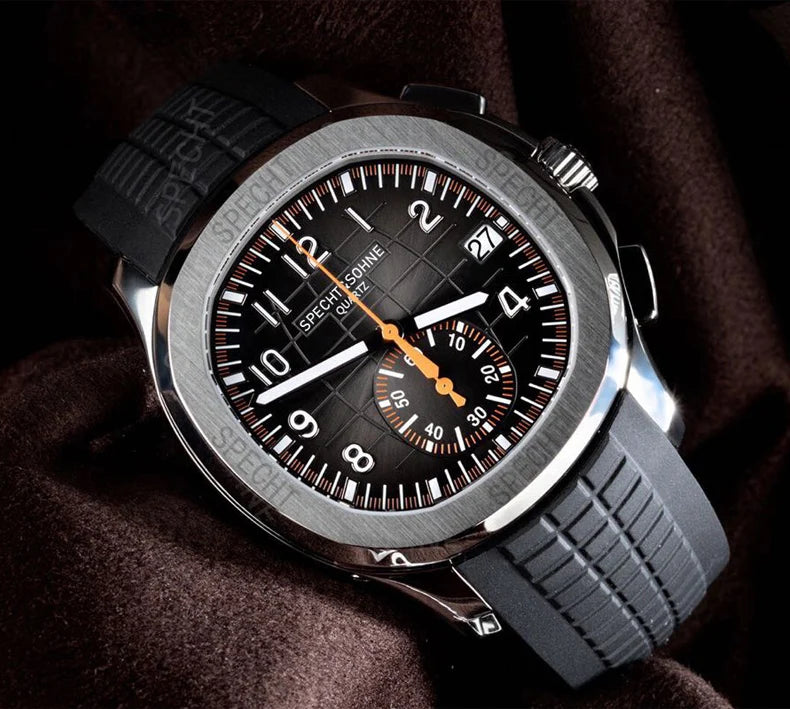 Specht & Sohne - ATLAS - Rubber Strap 42mm Dial