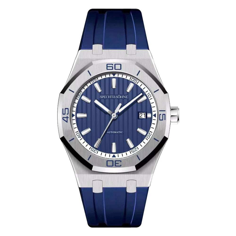 Specht & Sohne - LUCENT - 40mm Dial Silicone Wrist Strap
