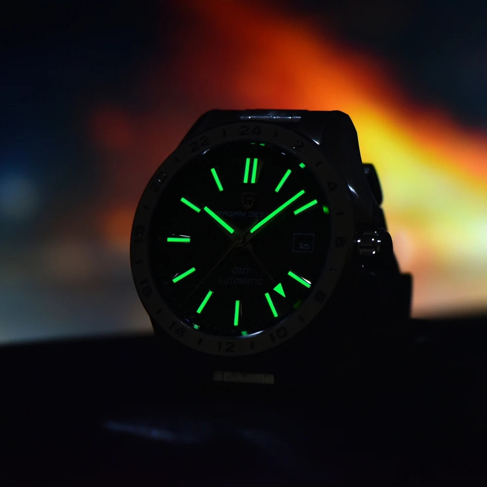 PAGANI DESIGN - TIDAL - GMT Watch 39mm Dial