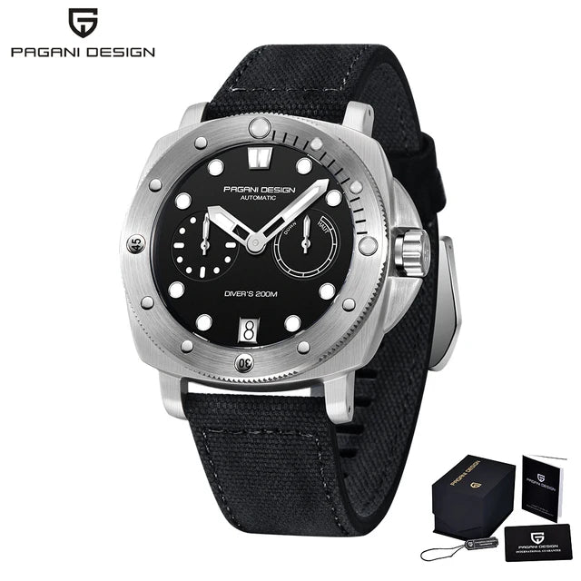PAGANI DESIGN - DIVERS - Watch 40mm - 20Bar pressure