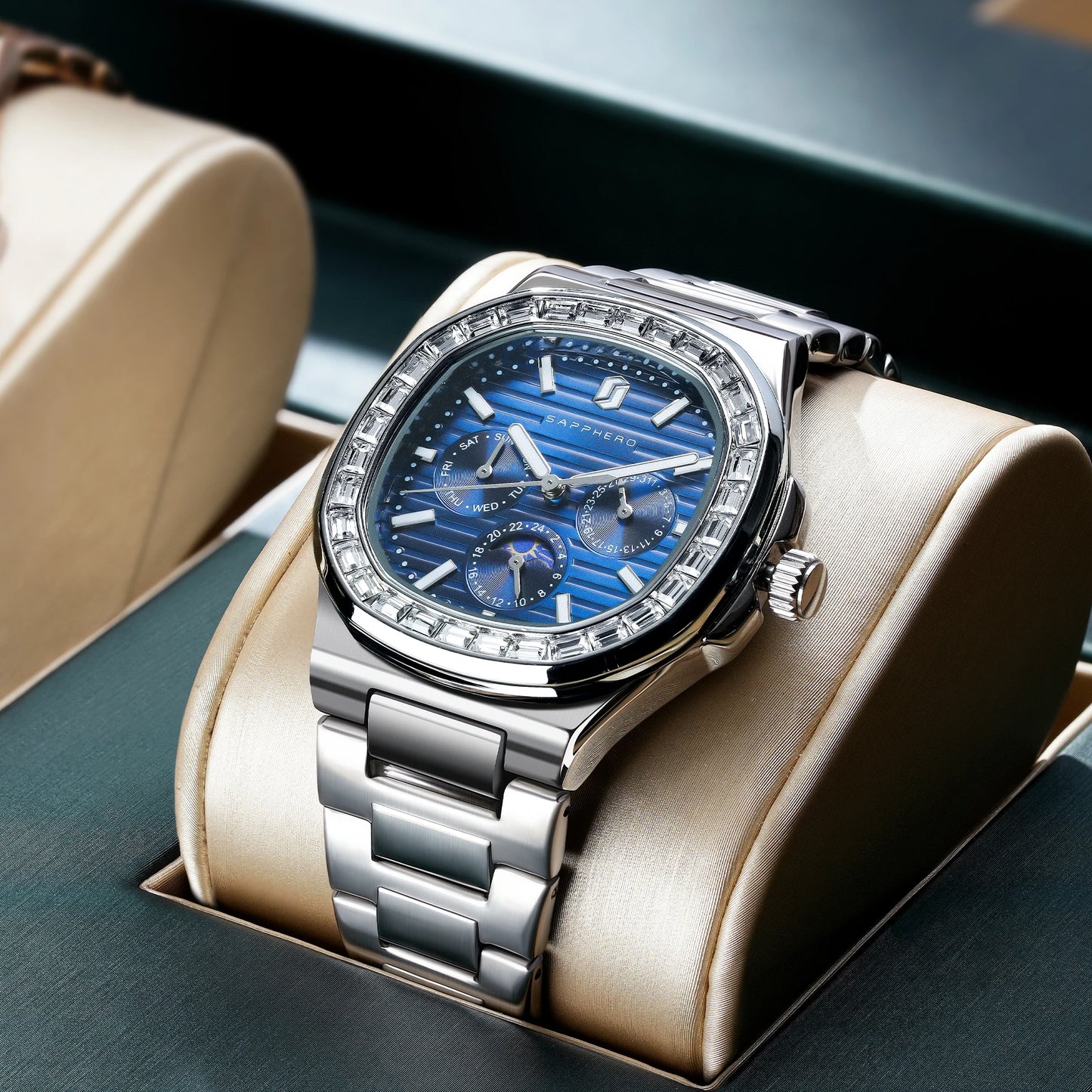 SAPPHERO - SILVARRA - watch 42mm Dial