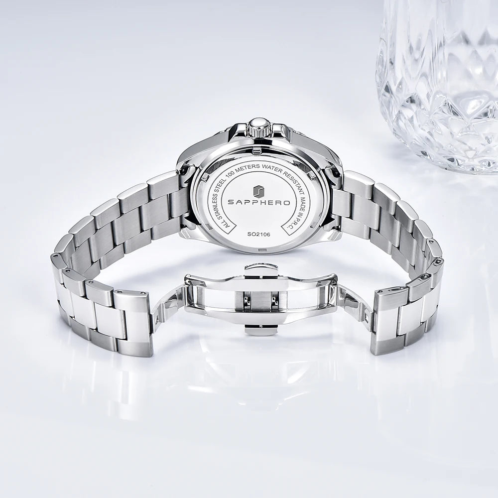 SAPPHERO - JETSTREAM - GMT Watch 41mm Dial