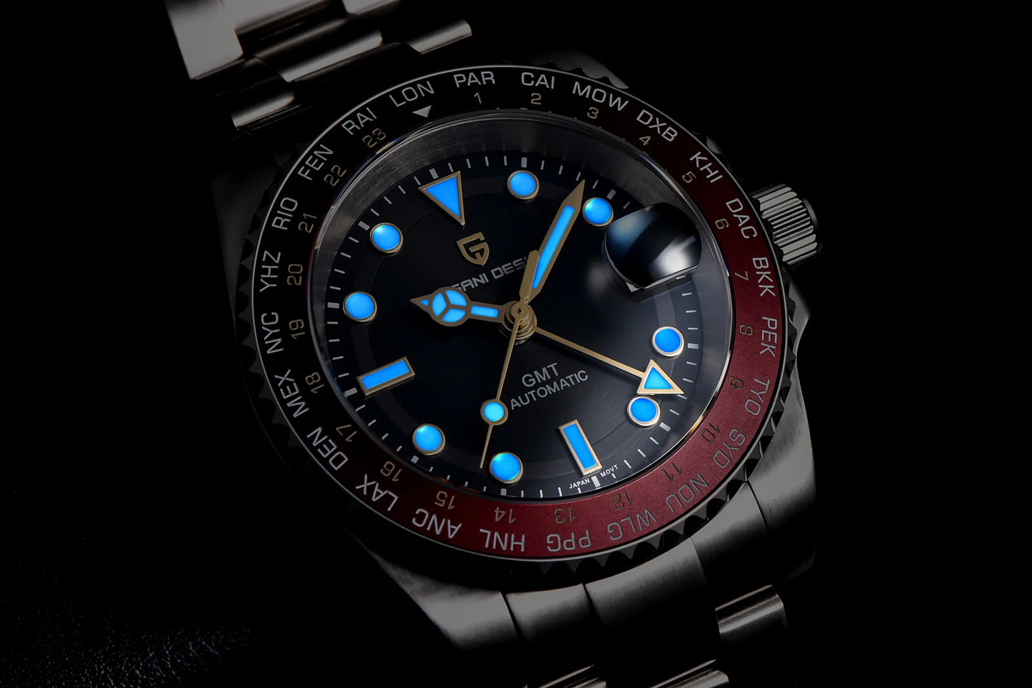 PAGANI DESIGN - ORBIT - GMT Watch 40mm Dial