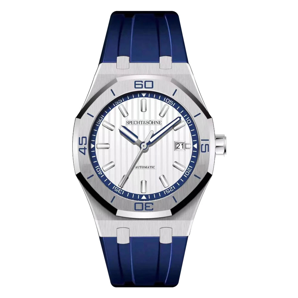 Specht & Sohne - LUCENT - 40mm Dial Silicone Wrist Strap