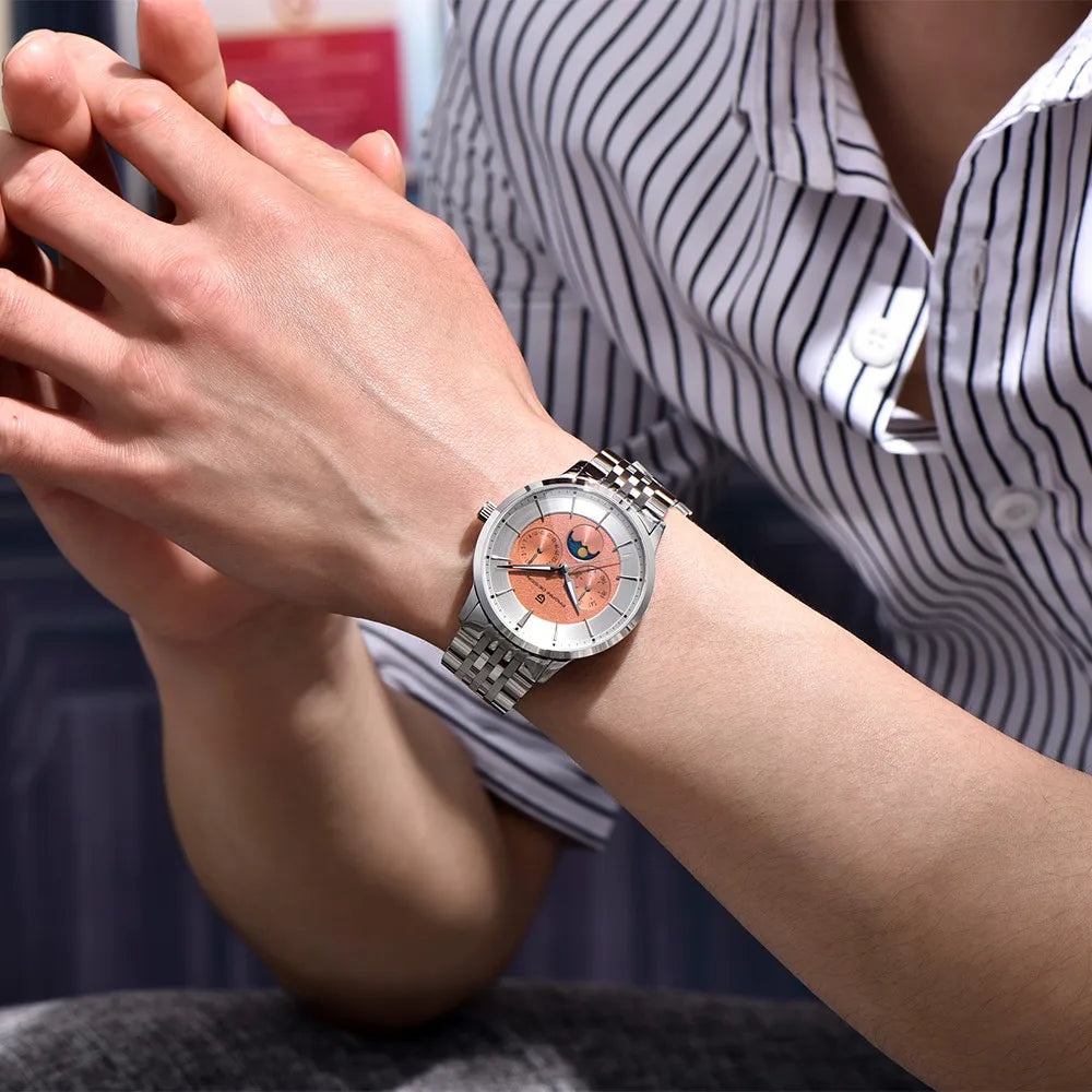 Pagani Design -LUNIVAR - Watch 40mm Dial - Solunar Dial