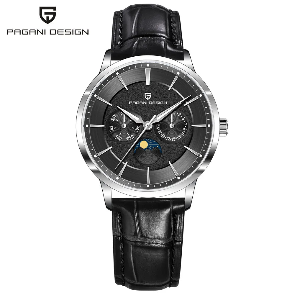 Pagani Design -LUNIVAR - Watch 40mm Dial - Solunar Dial