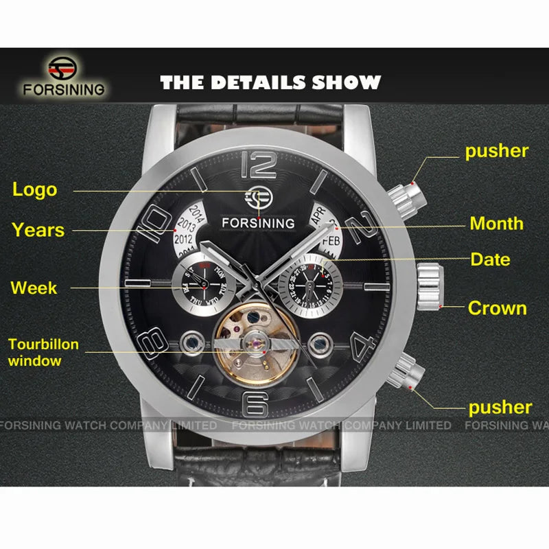 Forsining - ALVAIR -  Watch 46mm Dial