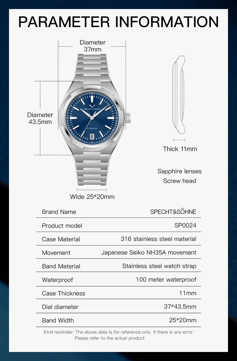 Specht & Söhne - VALEN - 37mm Dial