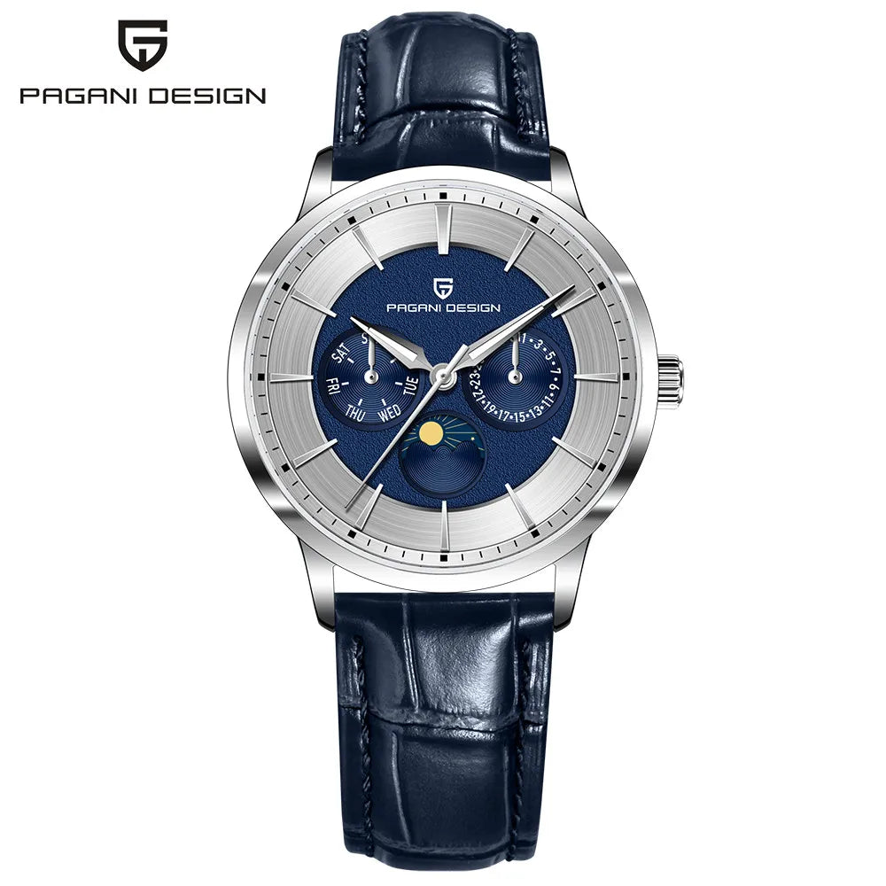 Pagani Design -LUNIVAR - Watch 40mm Dial - Solunar Dial