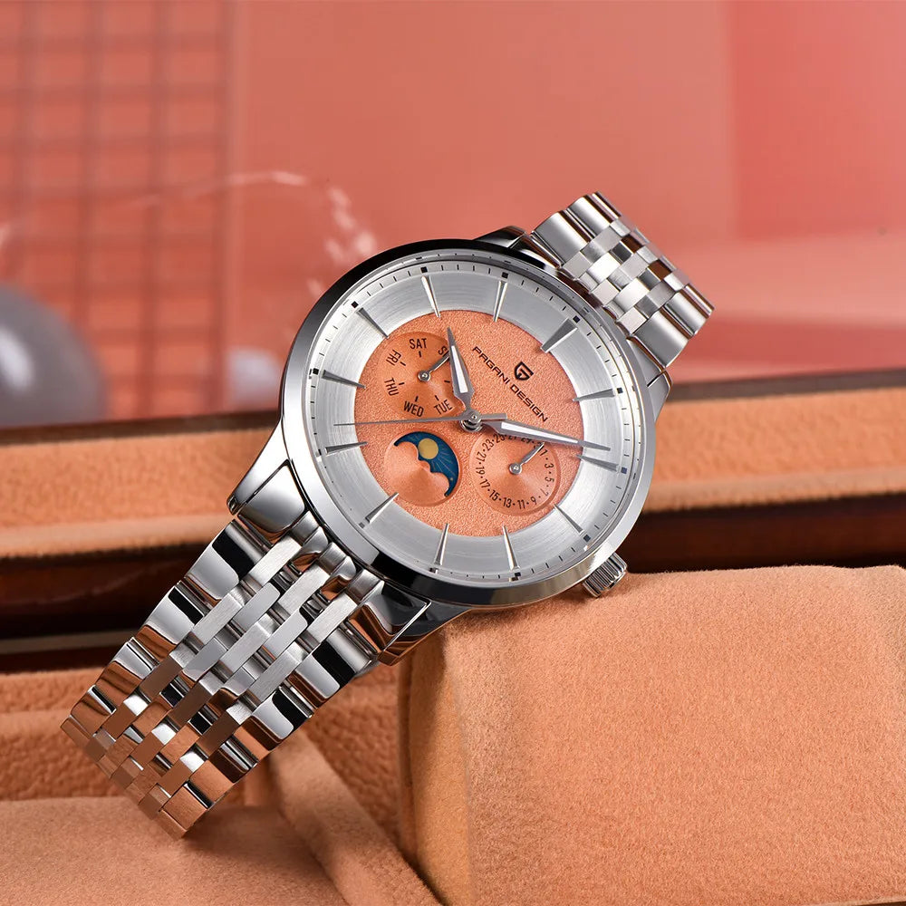 Pagani Design -LUNIVAR - Watch 40mm Dial - Solunar Dial