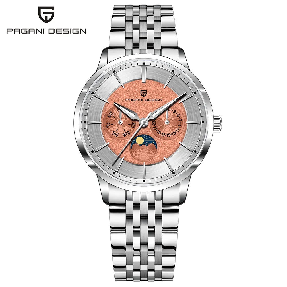 Pagani Design -LUNIVAR - Watch 40mm Dial - Solunar Dial