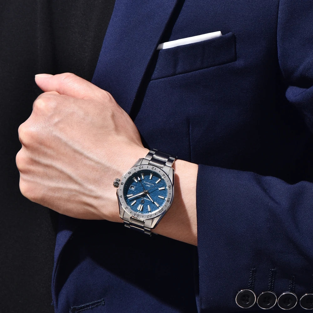 PAGANI DESIGN - TIDAL - GMT Watch 39mm Dial