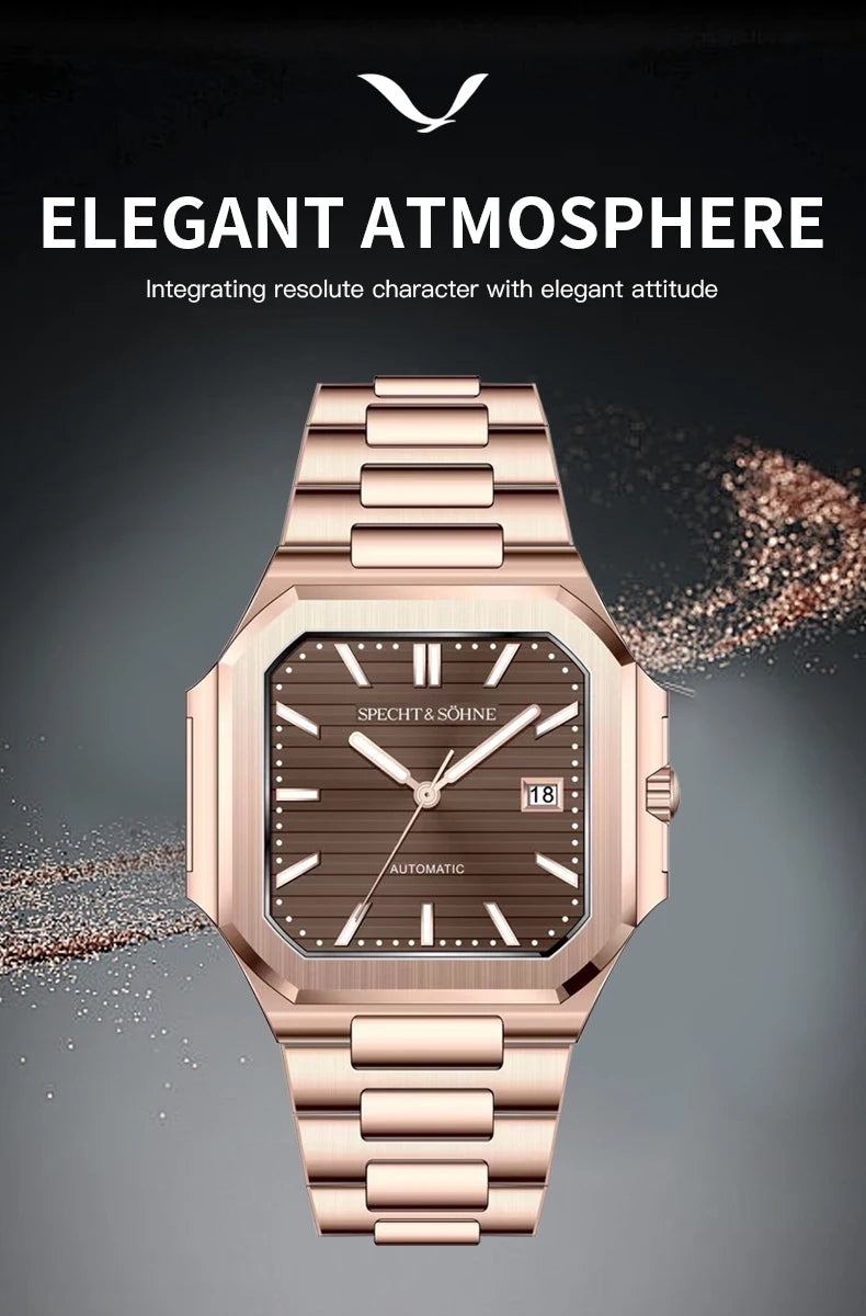 Specht & Söhne - ARGENTO - Rose Gold 39mm Dial