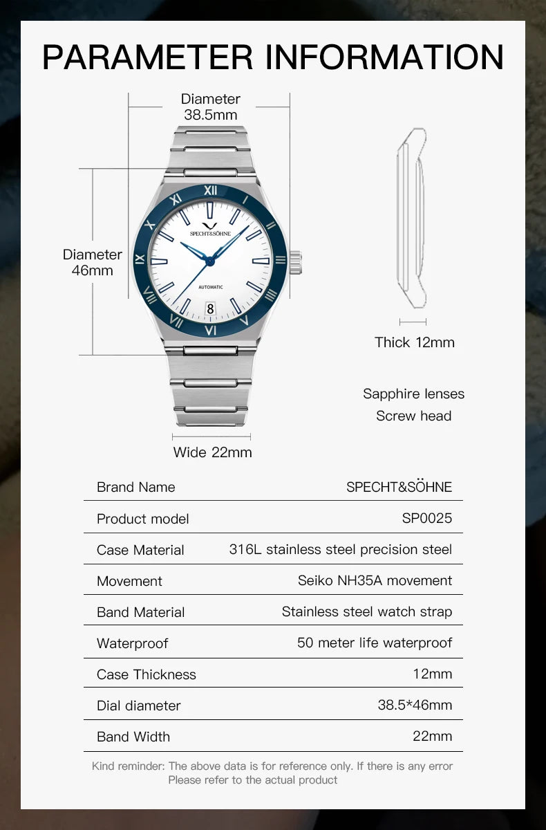 Specht & Söhne - DIAL ONE - 39mm Dial