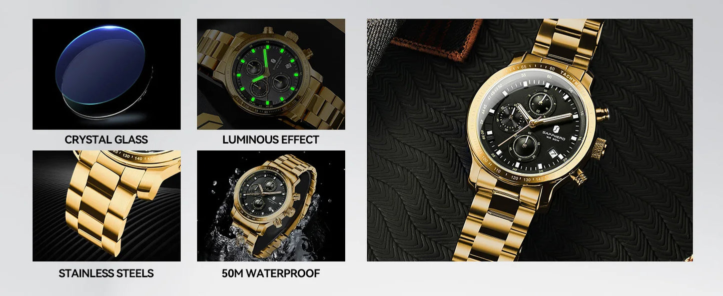 SAPPHERO - VANTO - Watch 42mm Dial