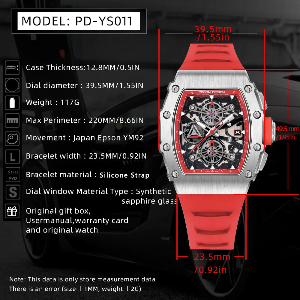 PAGANI DESIGN - NITRO - Watch 40mm Dial - Chronograph