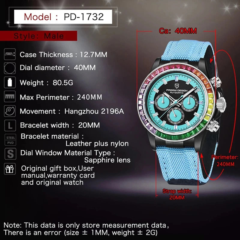 PAGANI DESIGN - ARCHEVA - Watch 40mm Dial