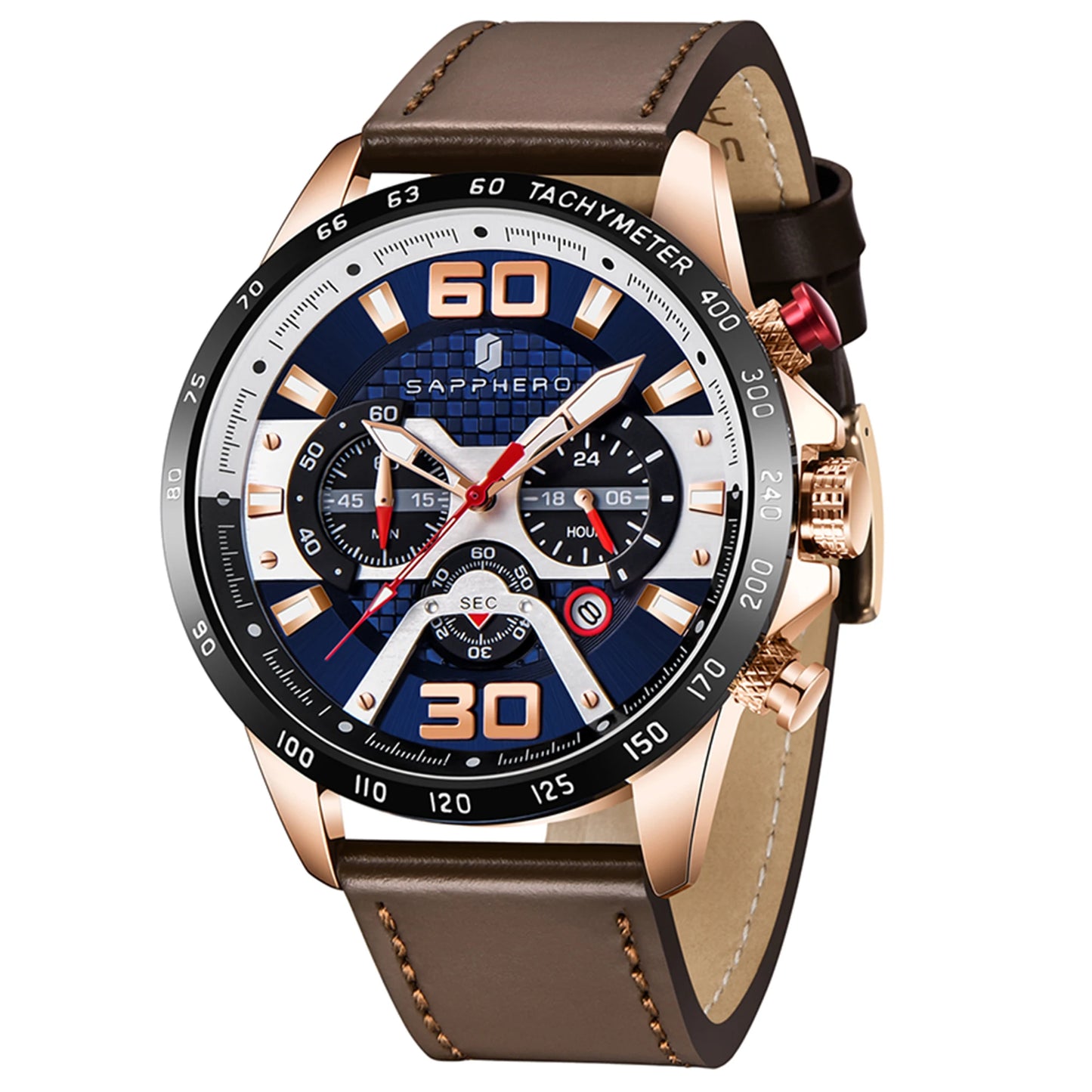 SAPPHERO - HALDEN - Watch 48mm Dial