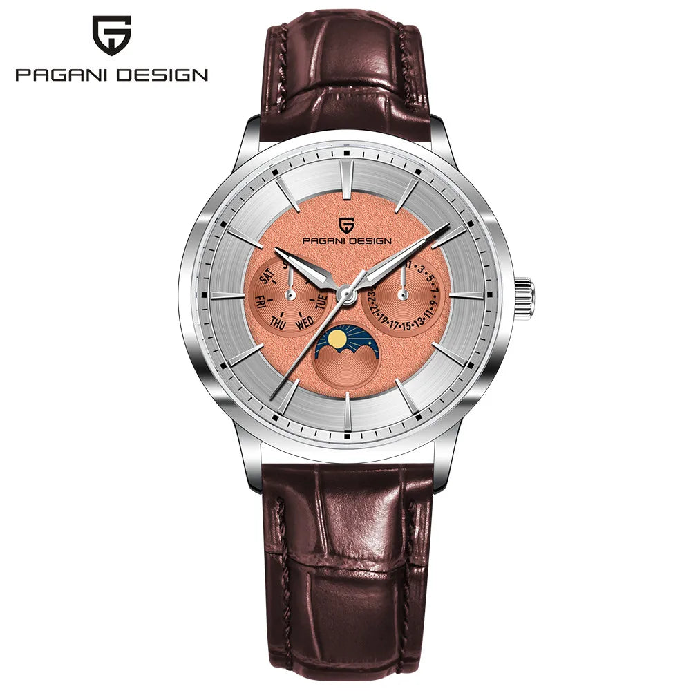 Pagani Design -LUNIVAR - Watch 40mm Dial - Solunar Dial