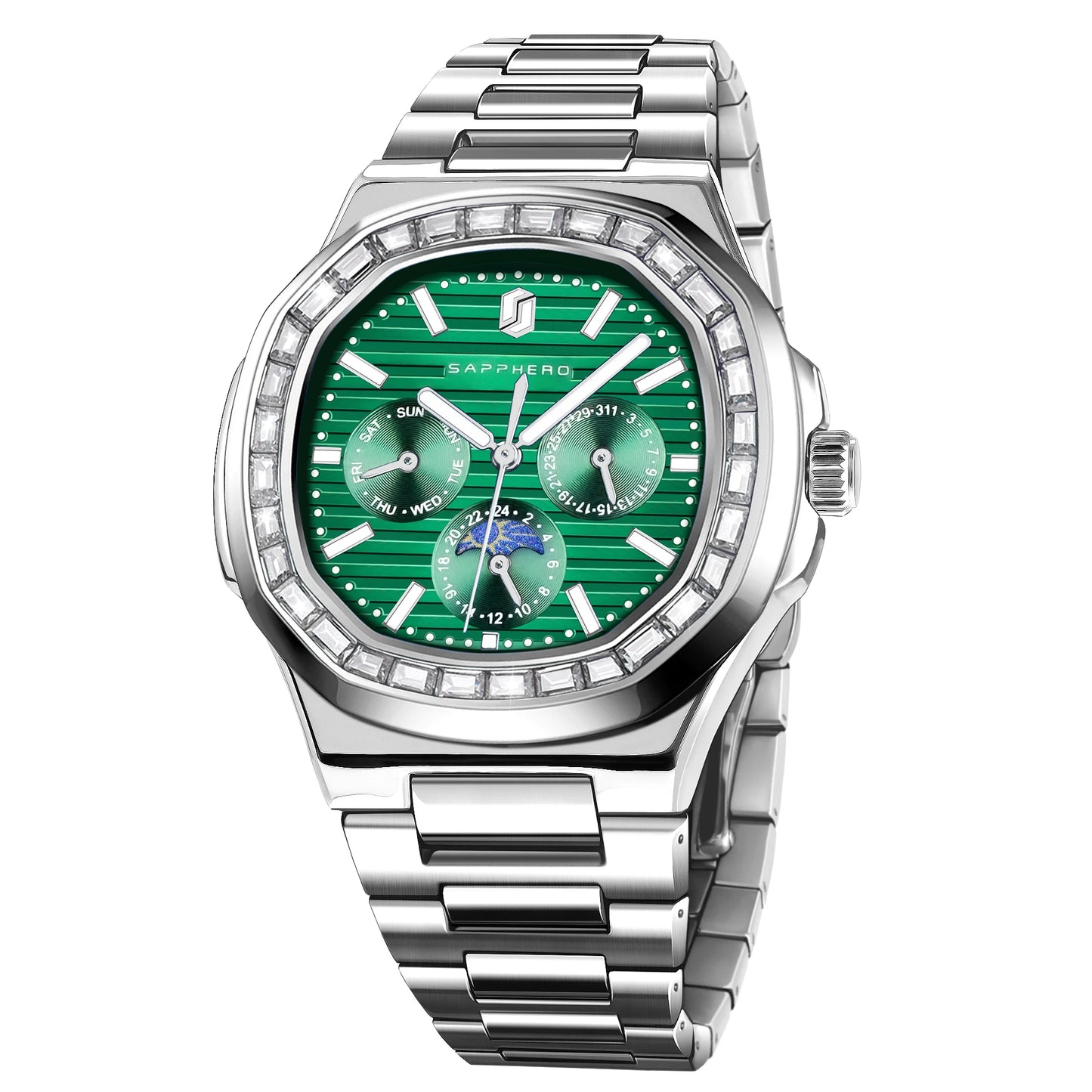 SAPPHERO - SILVARRA - watch 42mm Dial