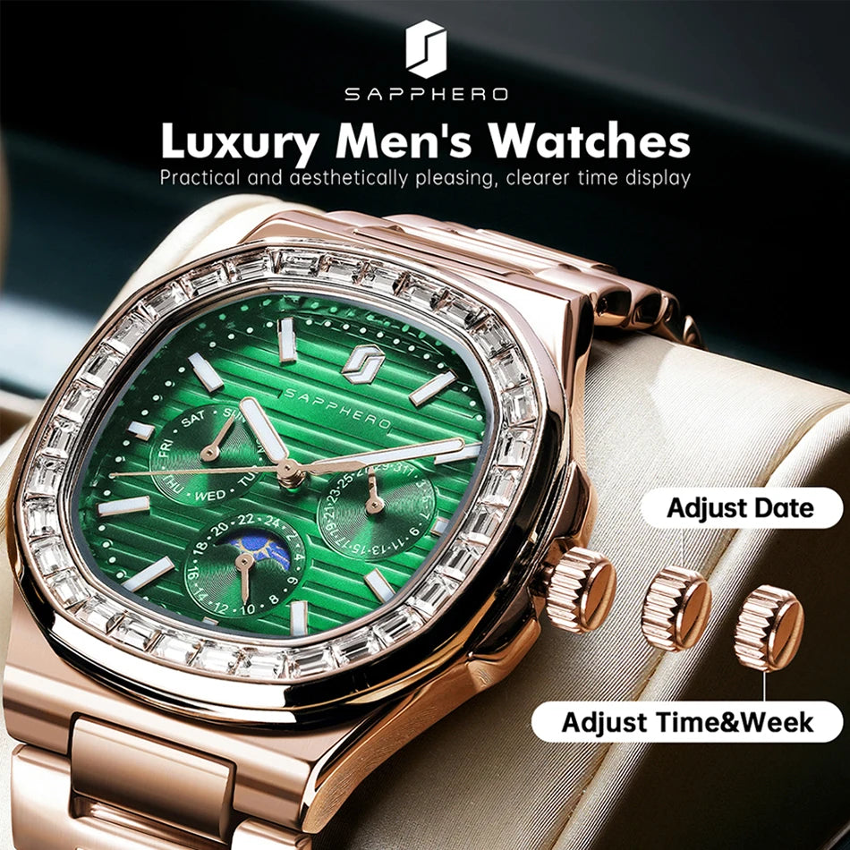 SAPPHERO - SILVARRA - watch 42mm Dial