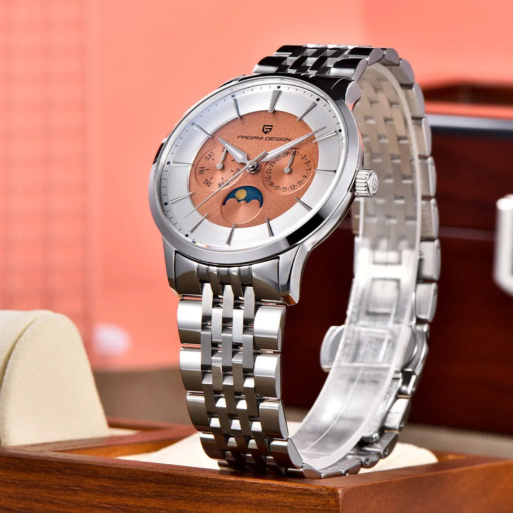 Pagani Design -LUNIVAR - Watch 40mm Dial - Solunar Dial