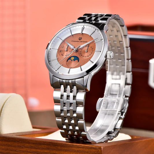 Pagani Design -LUNIVAR - Watch 40mm Dial - Solunar Dial