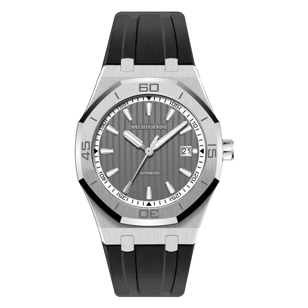 Specht & Sohne - LUCENT - 40mm Dial Silicone Wrist Strap