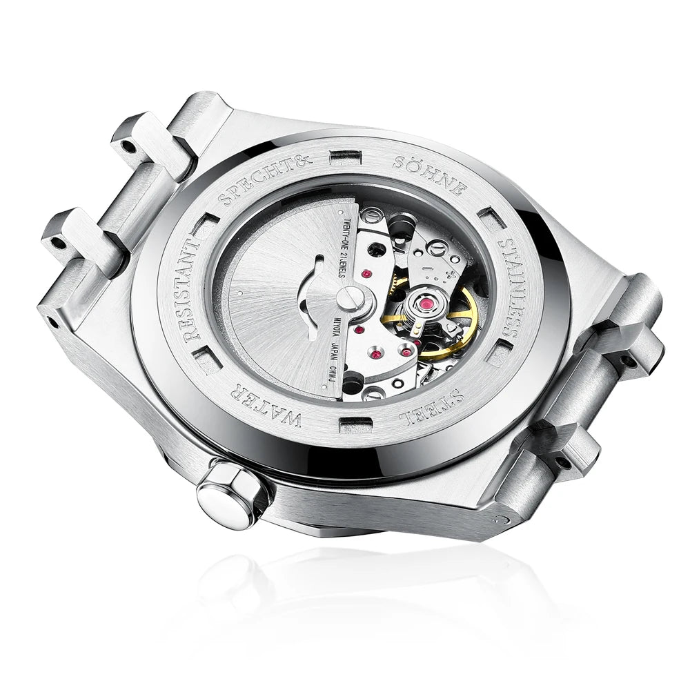 Specht & Sohne - LUCENT - 40mm Dial Silicone Wrist Strap
