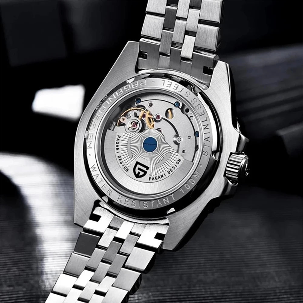 PAGANI DESIGN - V5 GMT LIMITED EDITION - Milk White - Jubilee 5 Link bracelet - Watch 40mm Dial