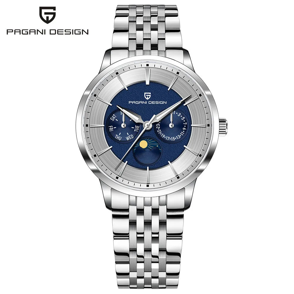 Pagani Design -LUNIVAR - Watch 40mm Dial - Solunar Dial