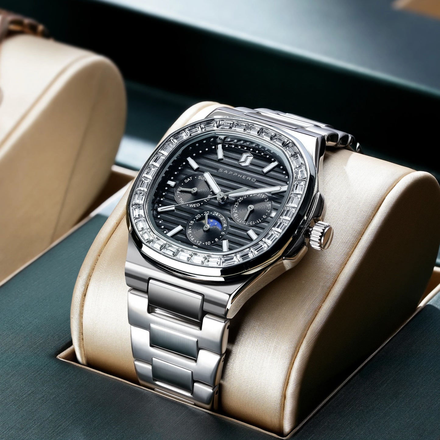SAPPHERO - SILVARRA - watch 42mm Dial