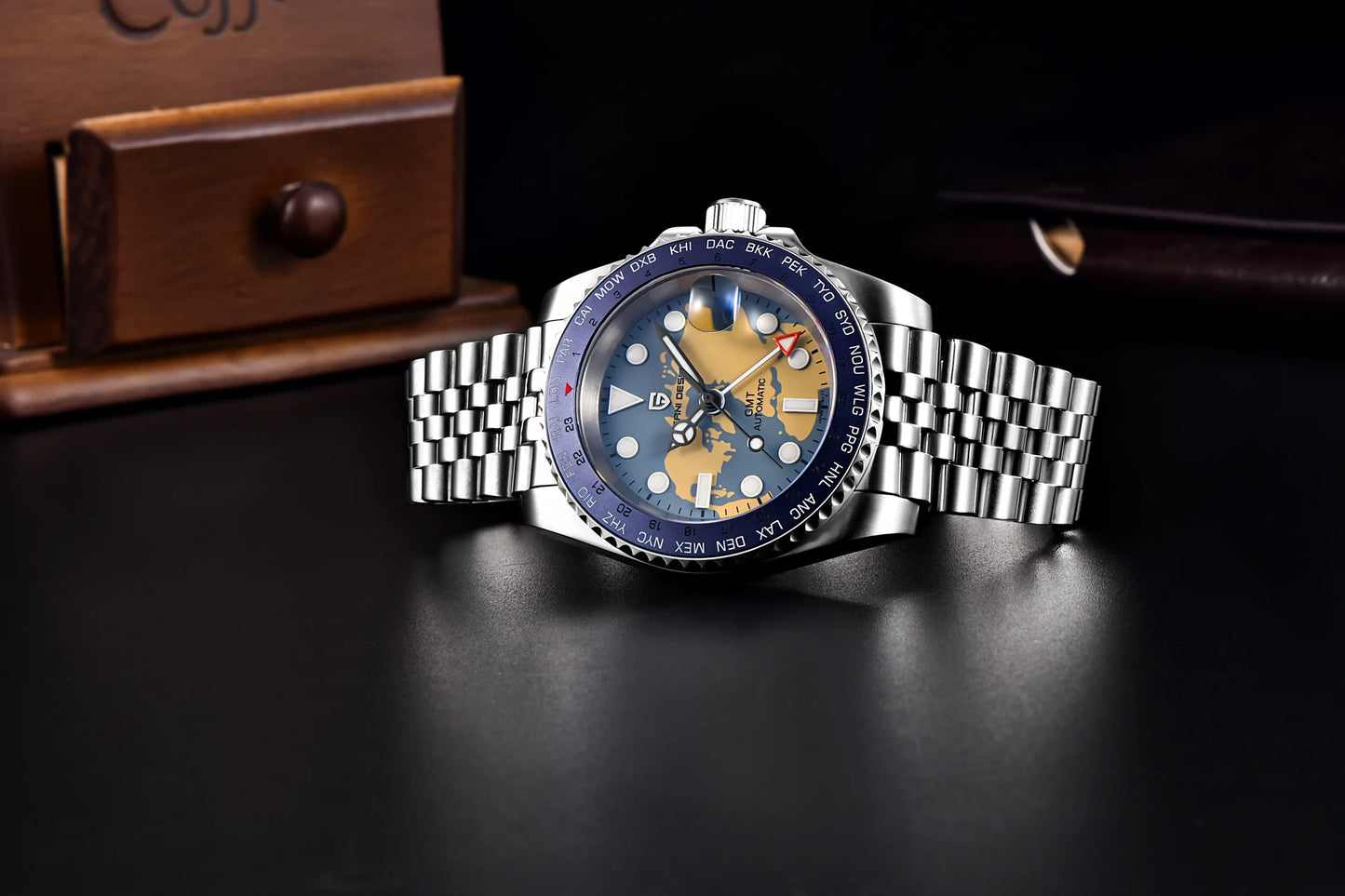 PAGANI DESIGN - ORBIT - GMT Watch 40mm Dial