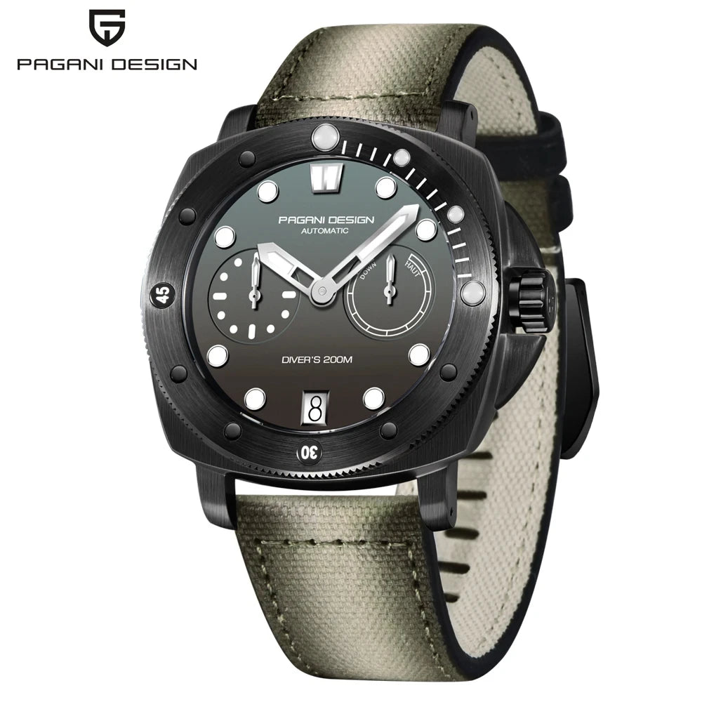 PAGANI DESIGN - DIVERS - Watch 40mm - 20Bar pressure