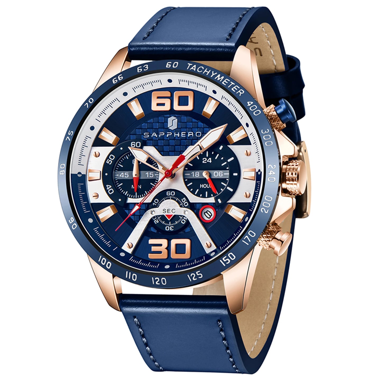 SAPPHERO - HALDEN - Watch 48mm Dial