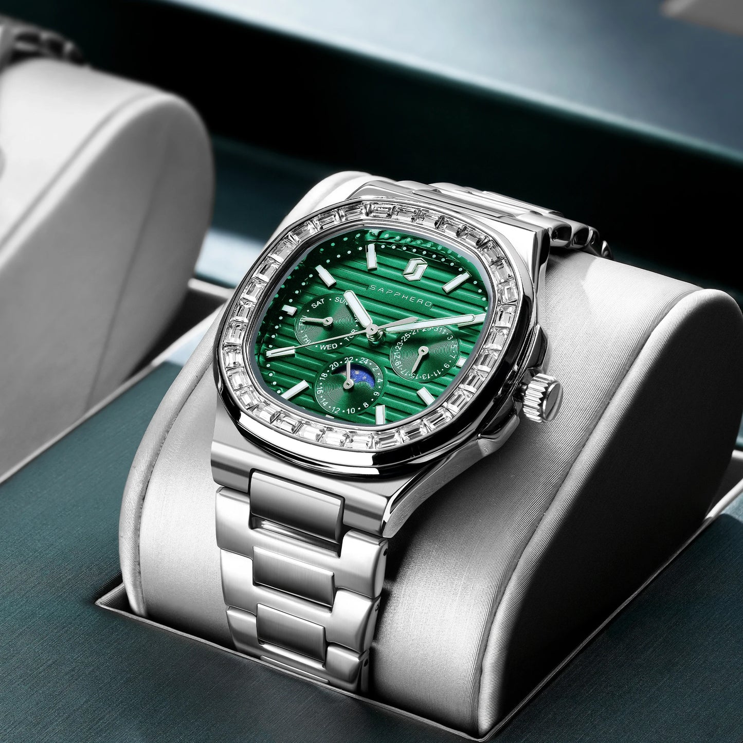 SAPPHERO - SILVARRA - watch 42mm Dial