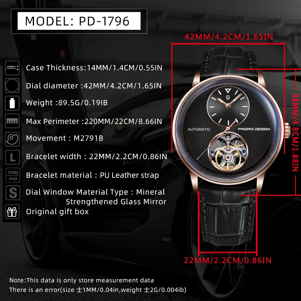 PAGANI DESIGN - TOURING - Watch 42mm Dial