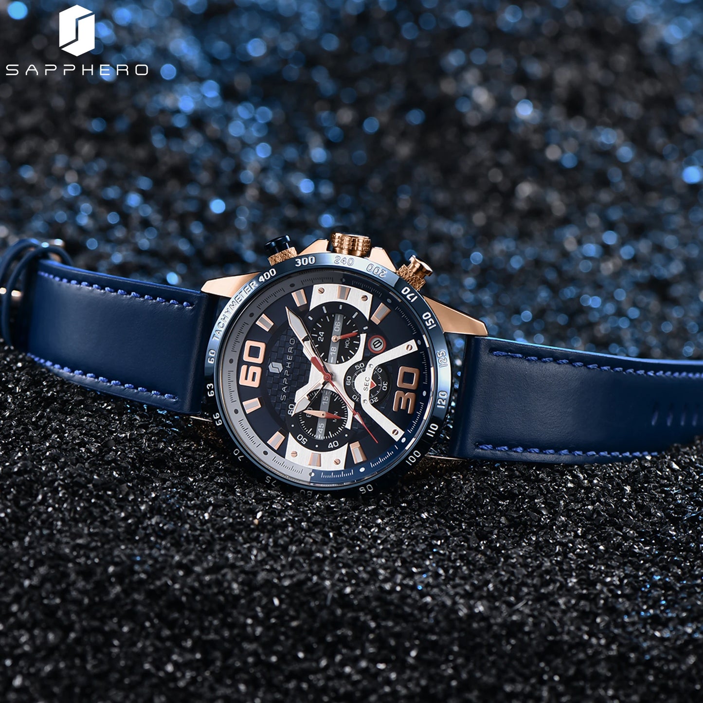 SAPPHERO - HALDEN - Watch 48mm Dial