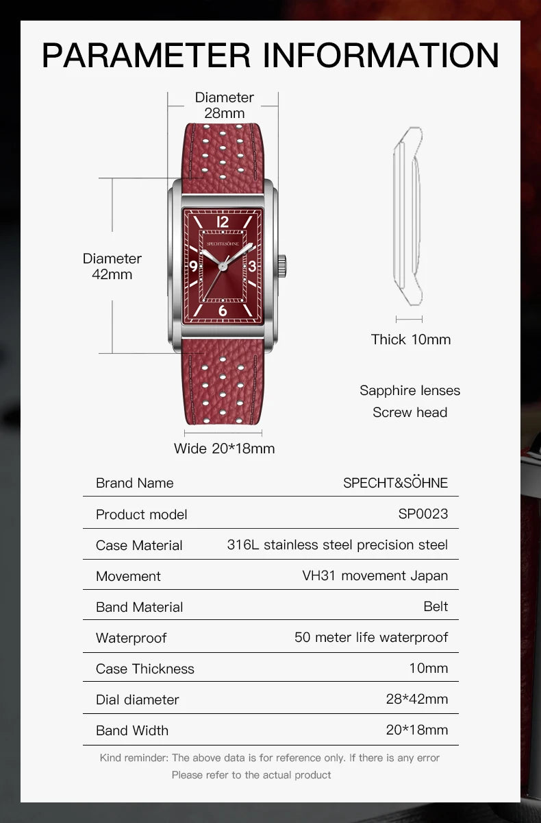 Specht & Söhne - CELESTIAN - Watch 28mm Dial